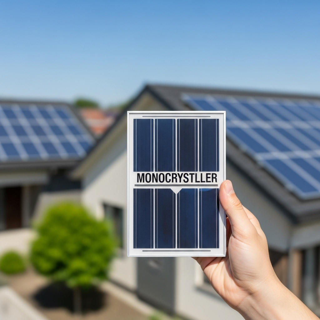Panneaux photovoltaïques monocristallins